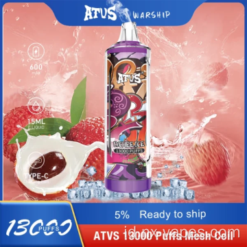 ATVS 13000 Puffs Disposable Vapes Pena Harga